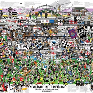 Newcastle United Mishmash – La storia del Toon in un'immagine (aggiornata con la vittoria della Coppa di Lega)