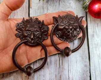 Labyrinth Mini Door Knocker Christmas Ornament Set