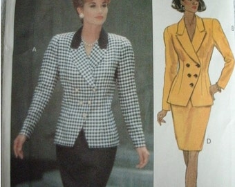 Butterick 5702 Misses/' Misses Petite Casual Jacket 14 Pants Size 12 Vest 16 Fast /& Easy UNCUT