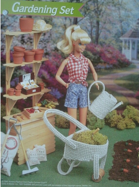 barbie garden set