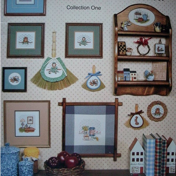 Canterbury Designs Times Remembered Collection One Cross Stitch Booklet Designs by Angie Austin Newton and Juana C. Steward book 26 MINT