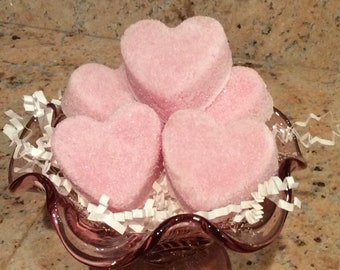 Sugar Scrub Hearts with Shea or Coffee Butters