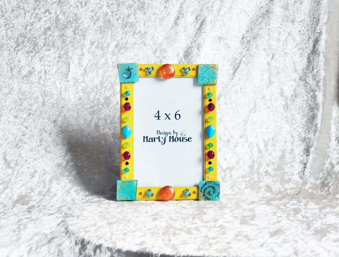 4x6 Kids Picture Frame/happy Picture Frame/kids Picture Frame/funky ...