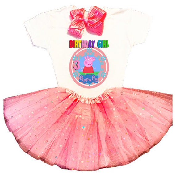 peppa pig 3rd birthday outfit