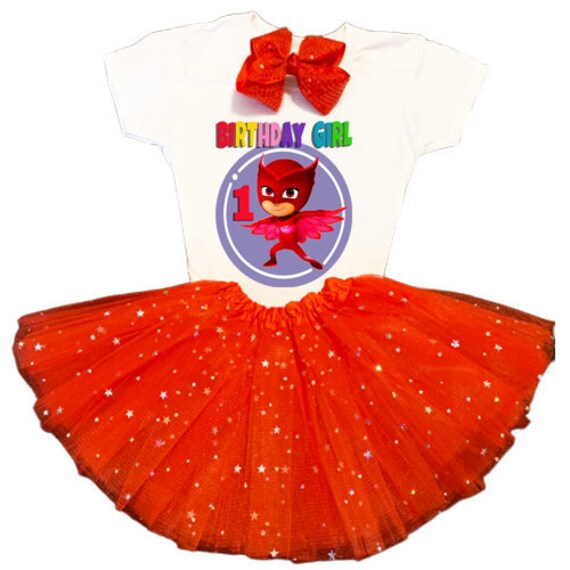 red themed party outfit