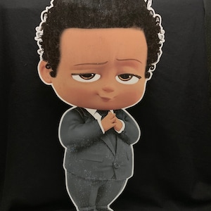 BOSS BABY 2ft African American centerpieces