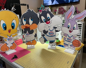 BABY SPACE JAM  centerpieces