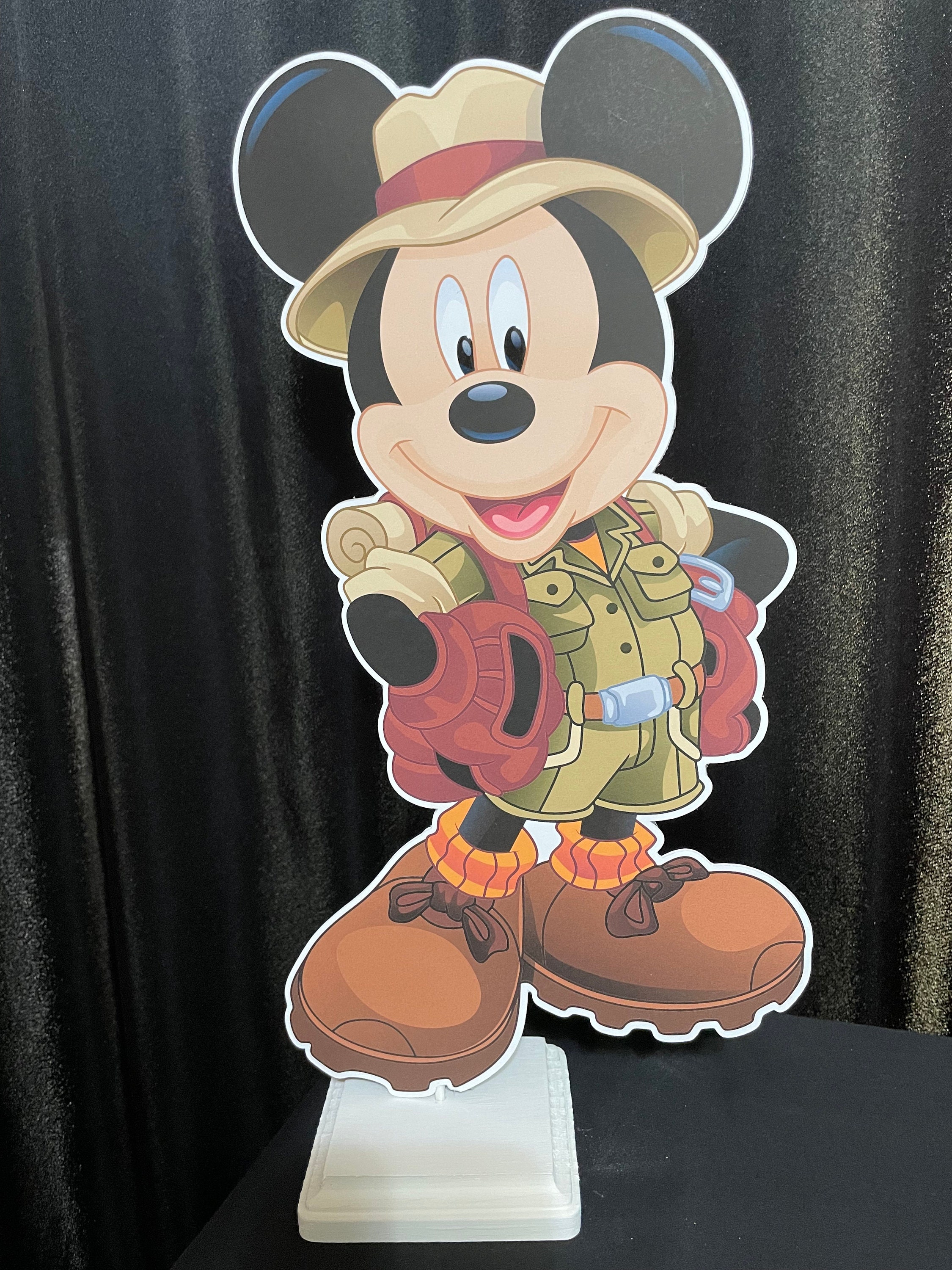 MICKEY and FRIENDS SAFARI centerpieces
