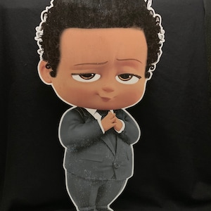 BOSS BABE 12 inches African American centerpieces