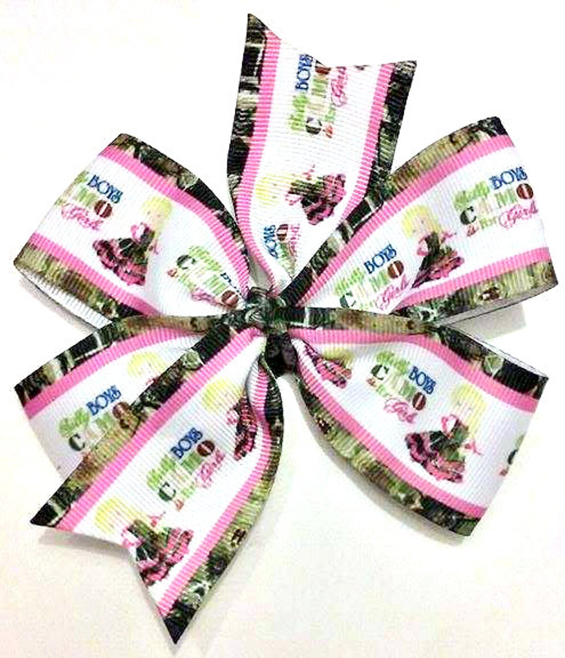 Camo Hair Bow Girls Camo Camo is for Girls Camouflage Etsy