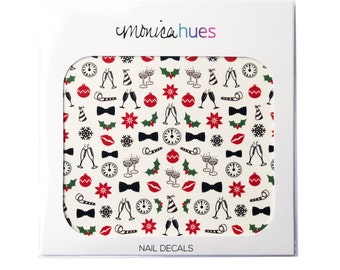 New Year's Eve Nail Decals