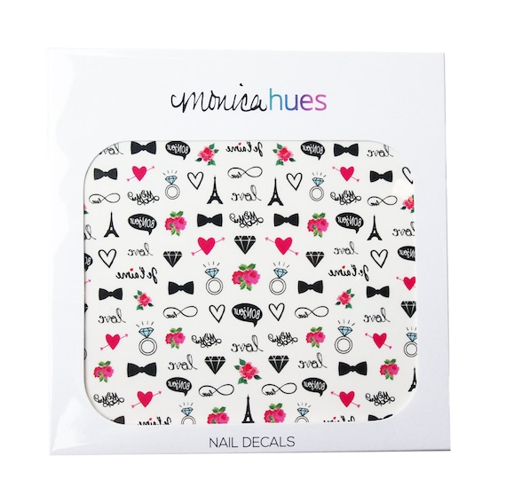 Love Nail Decals