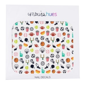Sporty Nail Decals