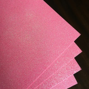Glitter Cardstock - 10 pack glitter card stock - choose color in drop down  box