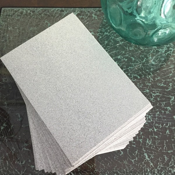 Sample of Glitter cardstock