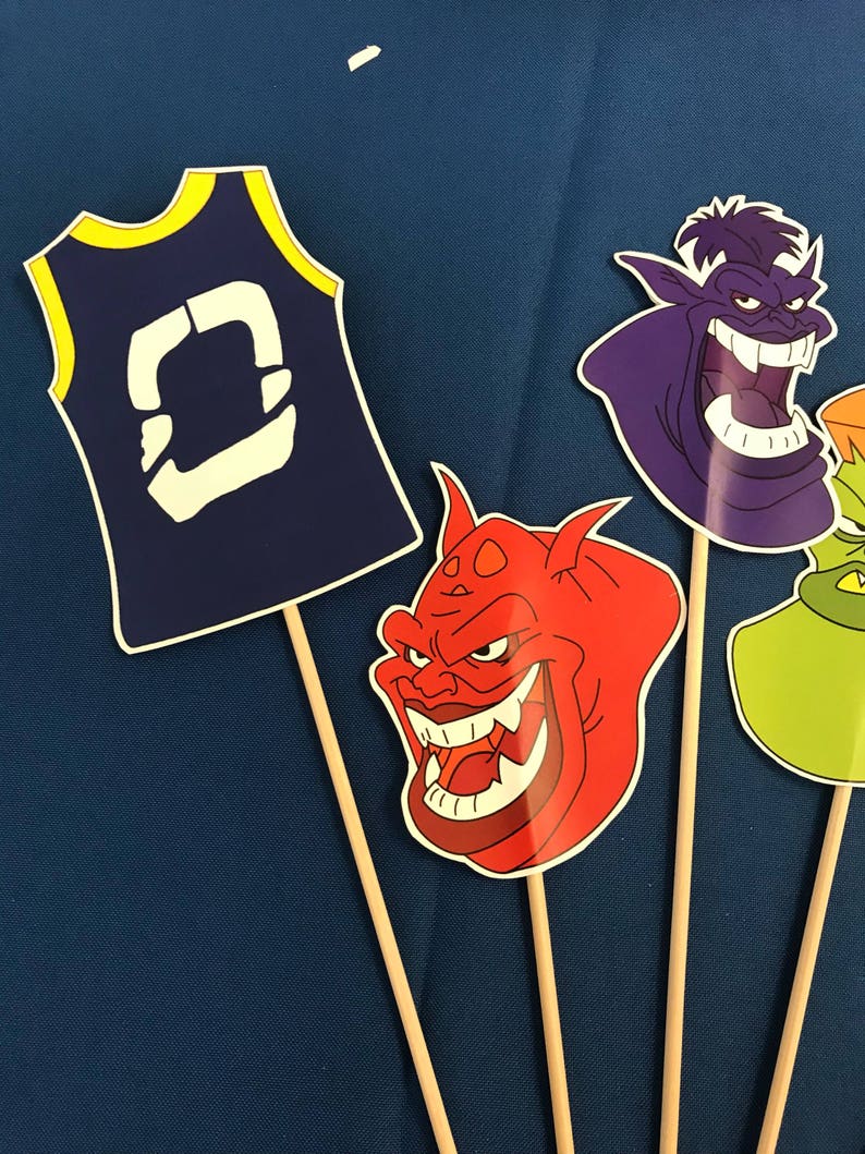 Space Jam Characters Space Jam Centerpieces Space Jam Etsy Canada