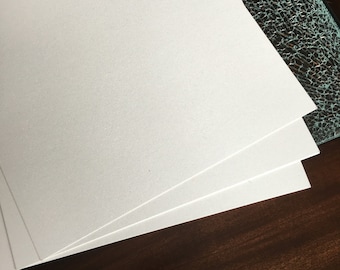 White Glitter cardstock | 12x12 | glitter paper | glitter card stock | paper |