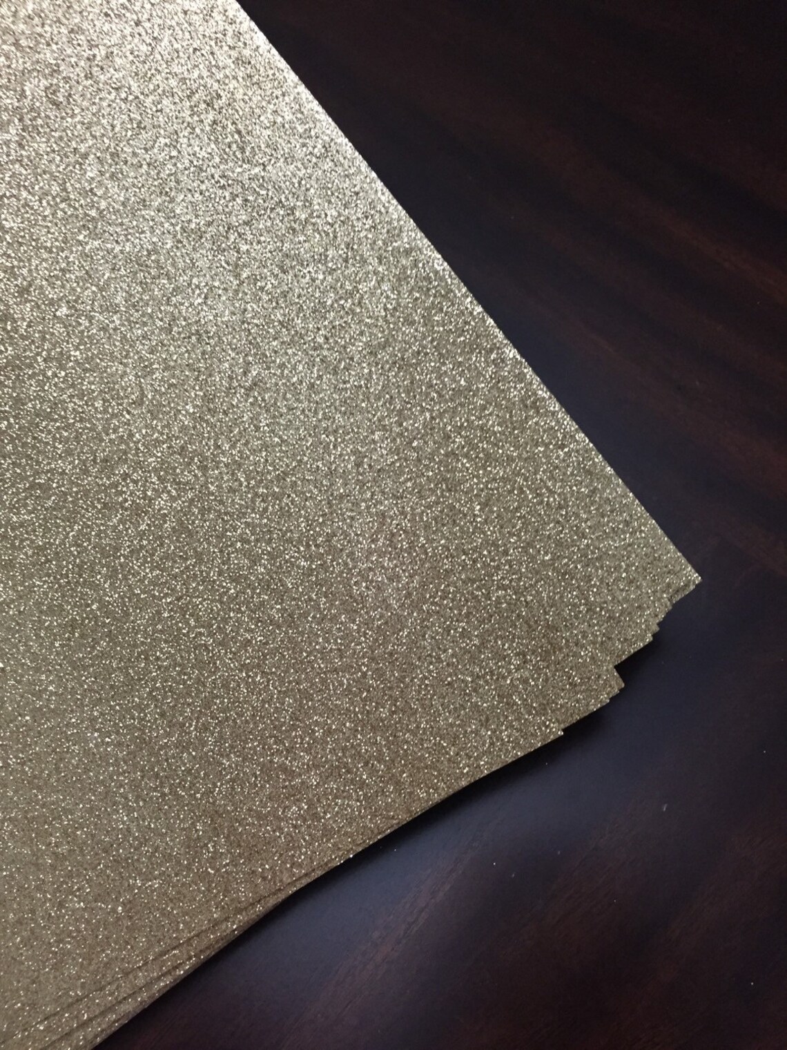Gold Glitter cardstock 12x12 glitter paper Etsy