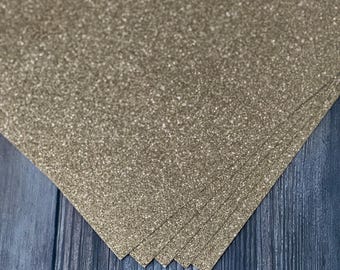 Bronze | glitter cardstock | 12x12 | glitter paper | glitter cardstock | bronze glitter card stock |  bronze glitter cardstock