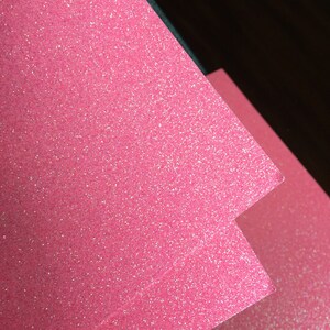 Pink Glitter card stock | pink | 12x12 | glitter paper | glitter cardstock | pink glitter | pink card stock | glitter card stock | glitter image 4
