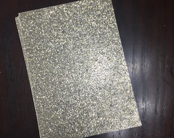 5x7 Gold Glitter Cardstock (100)