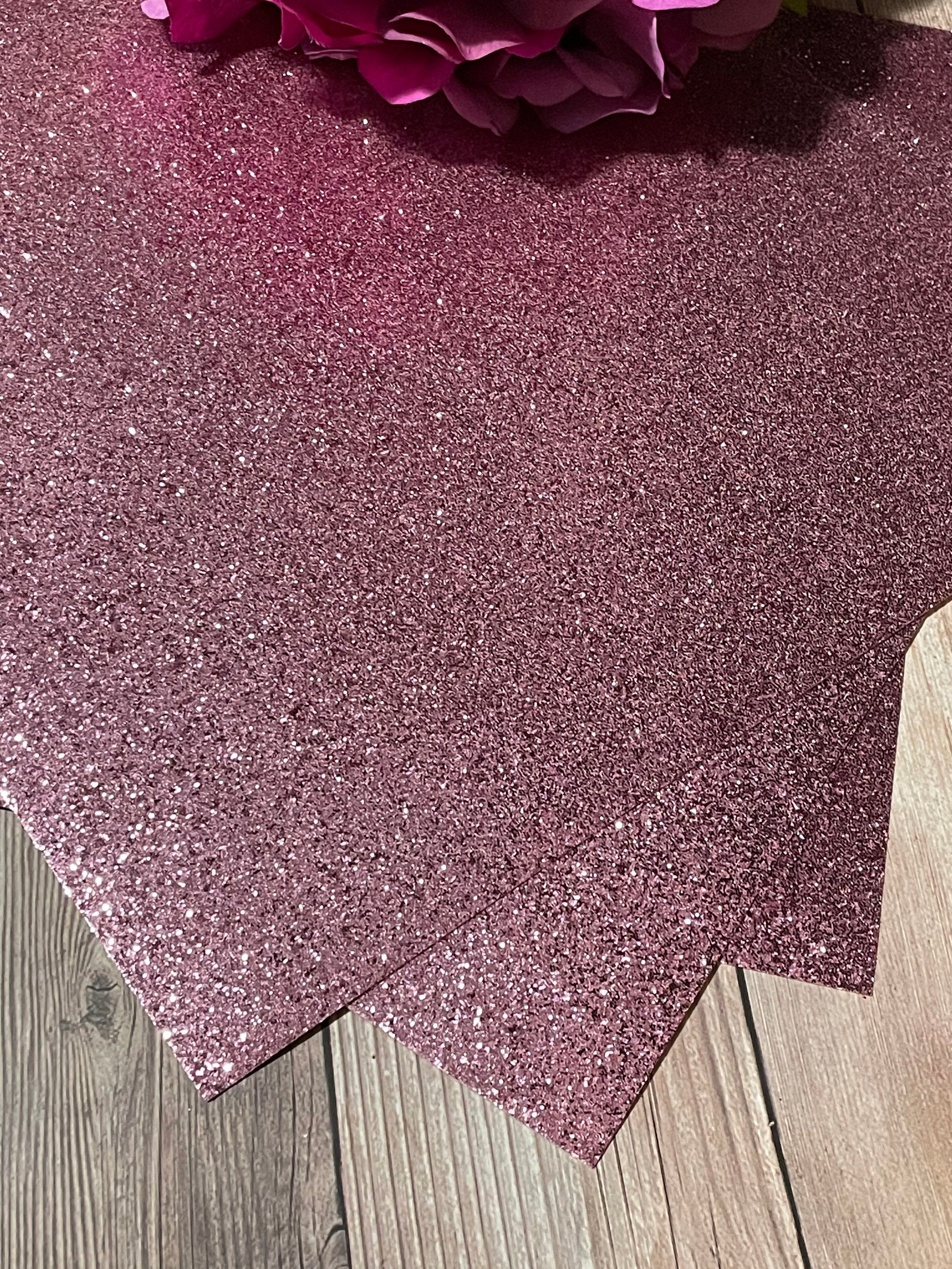 Rose Pink Glitter cardstock 12x12 glitter cardstock Red Etsy