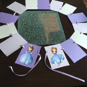 Sofia the First Birthday Banner | Photo Display, Custom Name