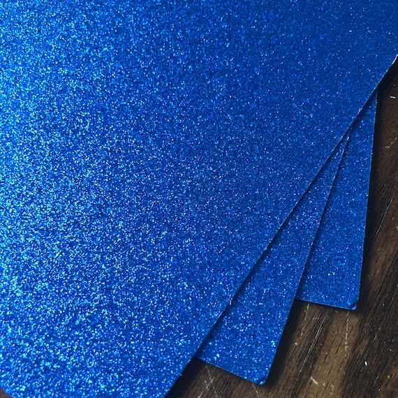 Glitter Cardstock 12x12 Glitter Paper Glitter Cardstock Blue