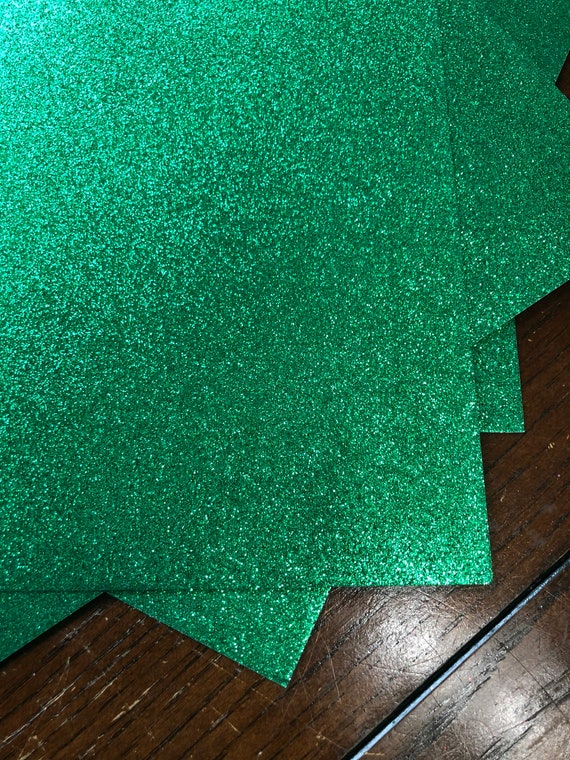 Green Glitter Cardstock 12x12, Glitter Paper Emerald Glitter Cardstock  Glitter Paper Glitter Cardstock 