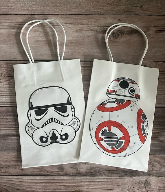 Star Wars Favor Bags | BB-8 | Star Wars Theme | Star Wars Goodie