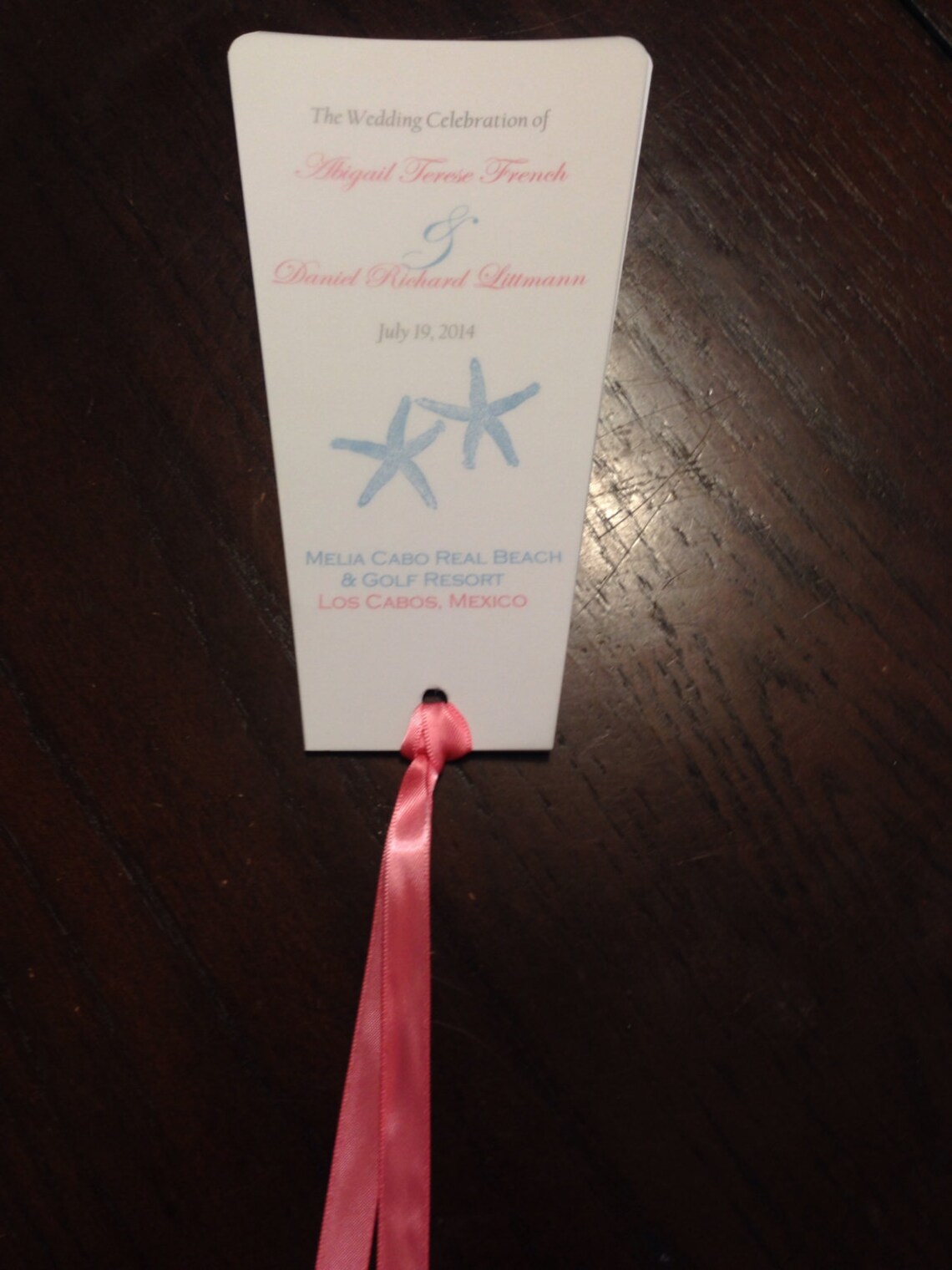 Wedding Programs/fan Style (25) | Beach Wedding Programs | Destination Wedding | Coral ...