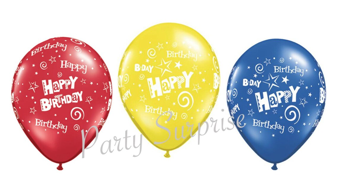 4th Birthday Balloon Cake Topper Girl 4th Birthday Boy 4th Etsy