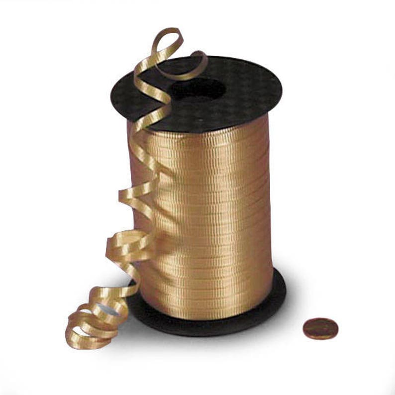 Burgundy 500 yds Ribbon Curling Balloon Ribbon Gift Wrap Craft Crimped Ribbon