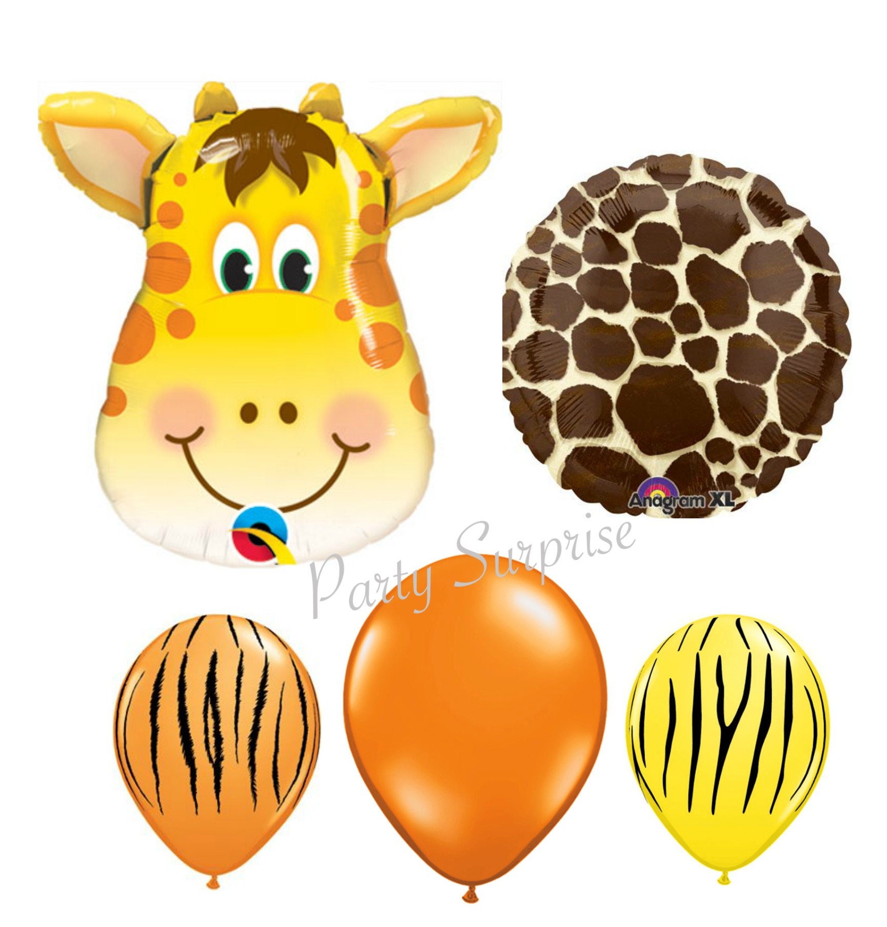 Paquete de globos para 2º cumpleaños, niño o niña, 2 años, cumpleaños,  jirafa, mono, circo, globos para fiesta de cumpleaños, fiesta de cumpleaños  para niños -  México