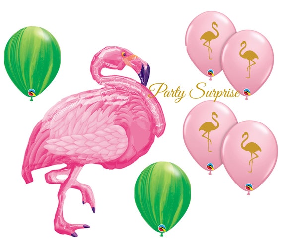high glitter feather flamingo cake topper tropical hawaiian party decoration ZP