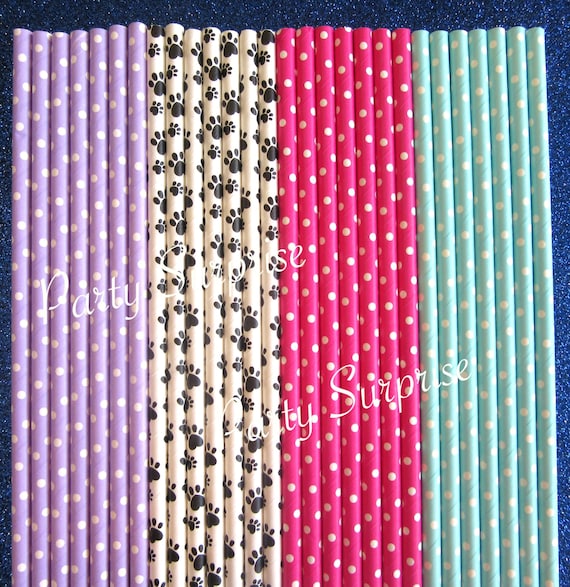 Fancy Mermaid Party Straws/ Mermaid Party Decor/ Mermaid Party/ Mermaid  Straws