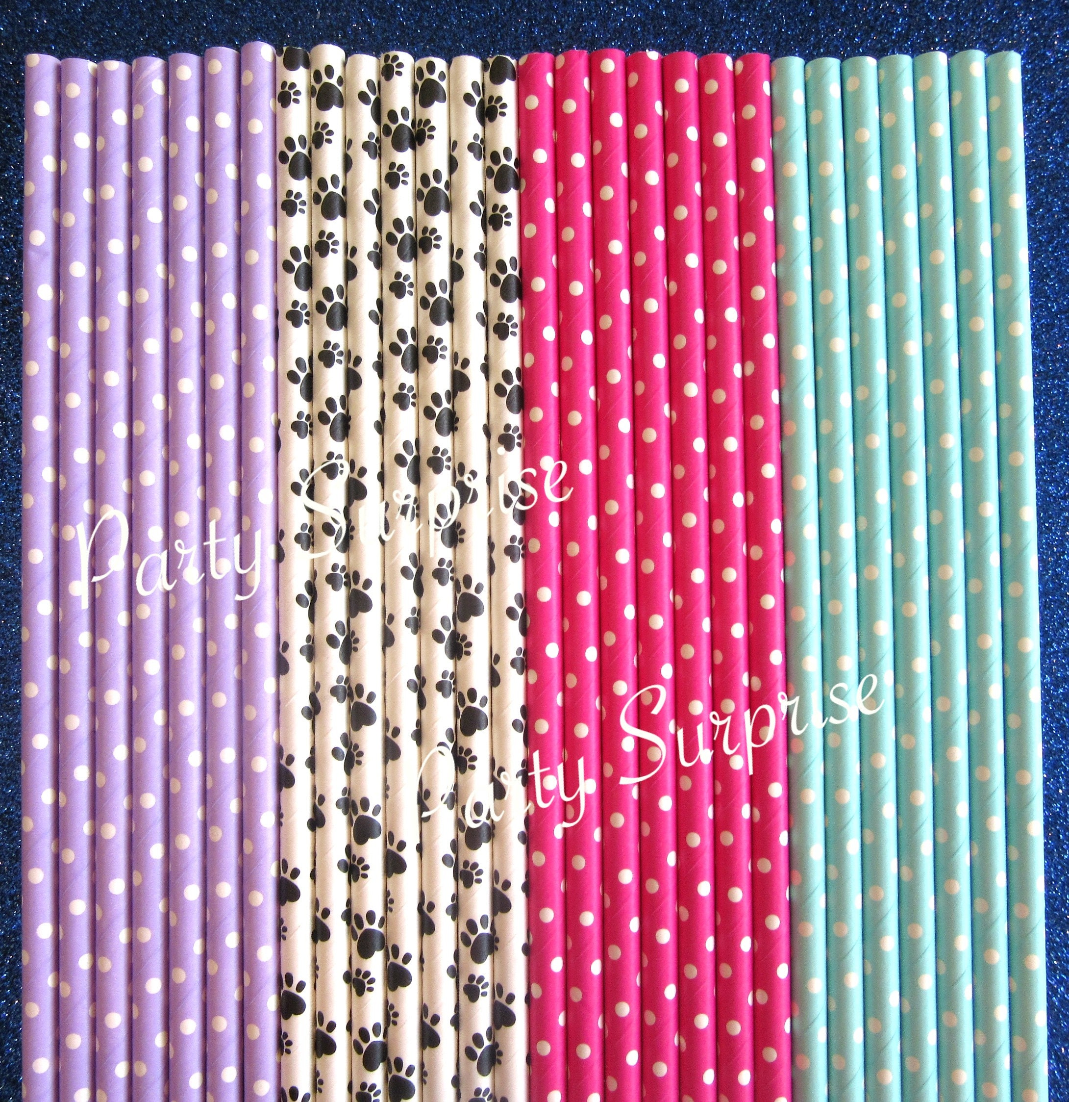blue Set 16 Personalized paw patrol drinking straw decals Birthday party pink blue Set 16 Personalized paw patrol drinking straw decals Birthday party pink