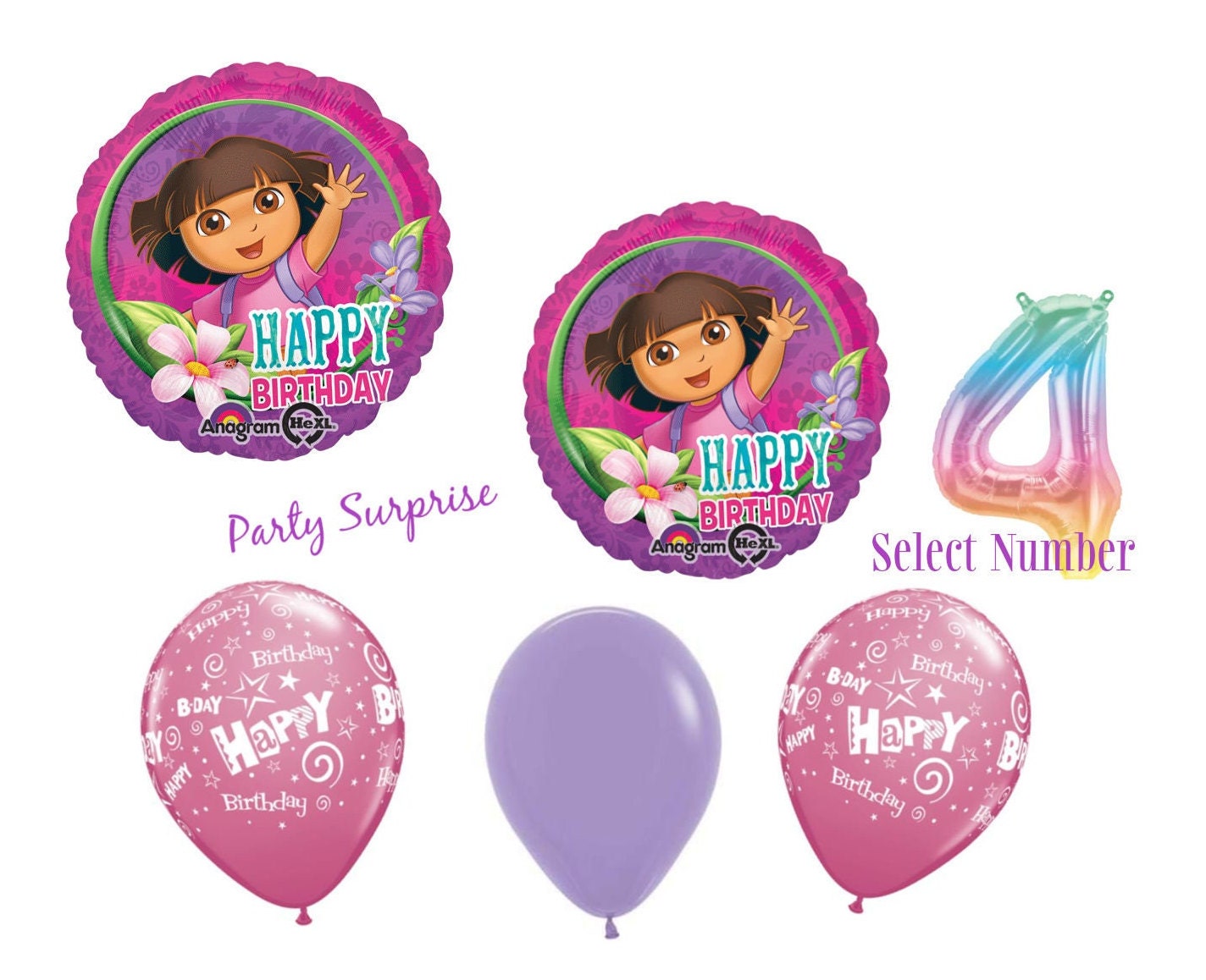 Dora the Explorer Diego Pinata Party Supplies Happy Birthday Feliz