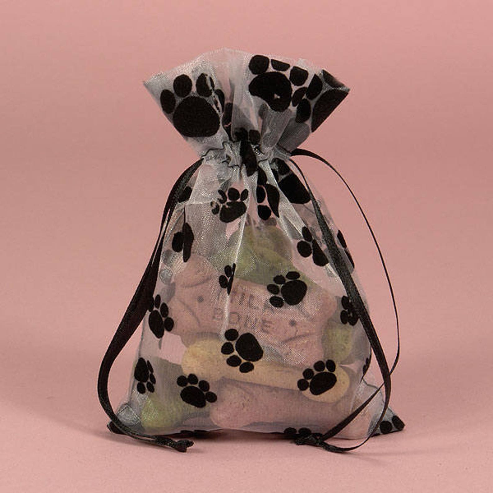 Paw Print Favor Boxes Kraft Dog Cat Animal Pawprint Cookie - Etsy