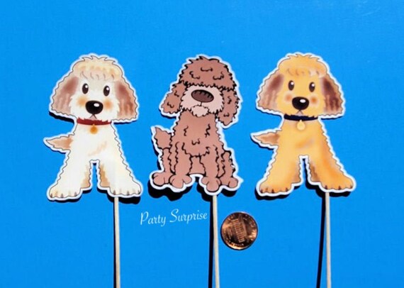 goldendoodle cupcakes