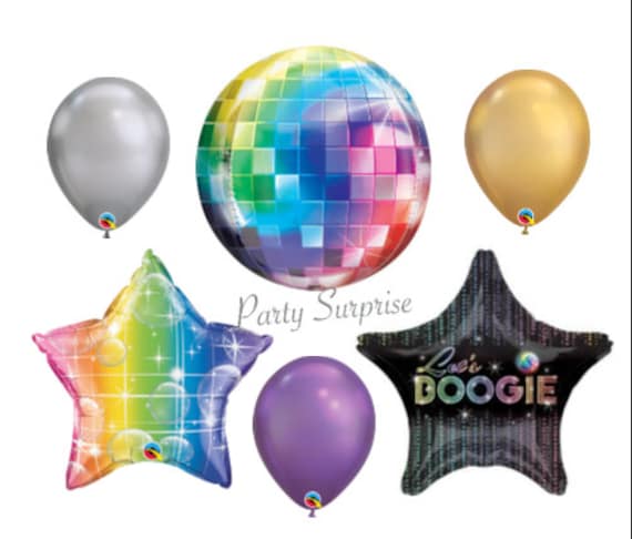 Disco Ball Latex Balloons  Latex balloons, Balloons, Disco ball