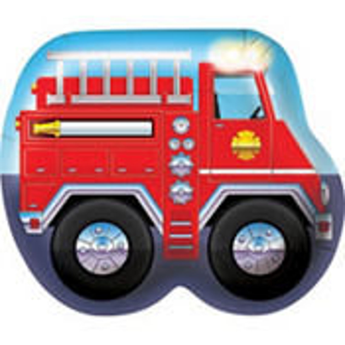 Firemen Party Fire Truck Plates Napkins Cups First Responders Etsy