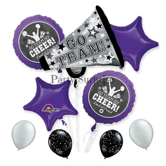 Cheerleader Balloons Cheerleader Party Game Sports Decorations Balloons Il_570xn