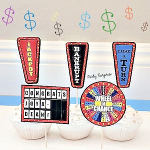 Casino Balloons Mylar Latex Made in USA Casino Party Decor Blackjack Poker Game Night Balloons image 5