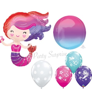 Bubble Balloon Strands DIY Get This Look Birthday Bar Mitzvah Wedding Under the Sea Valentines Princess Kids Party Balloons Nautical Decor image 10