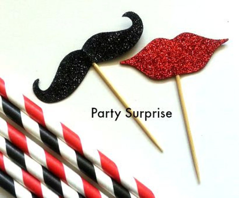 Mustache balloons, Baby Shower mustache balloons, Groom's party mustache balloons, Birthday Party Balloons, image 5