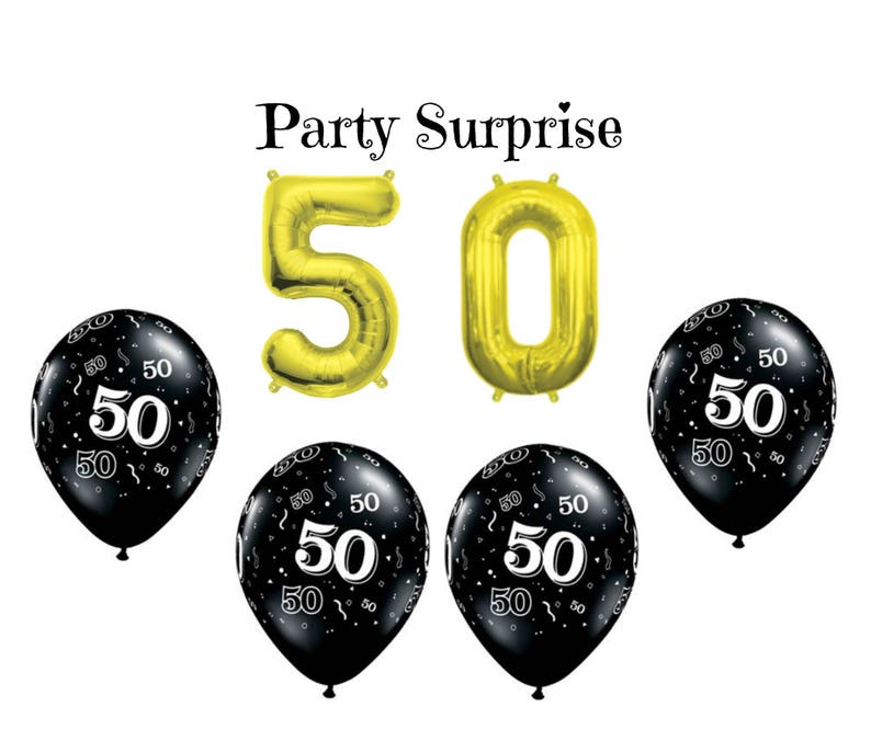 Gold Foil Number Balloons GREAT PRICES Bar Mitzvah Balloons Etsy