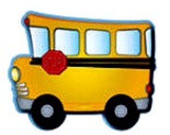 School buses, hanging decorations, back-to-school, birthday party, school party, Yellow School Bus decor