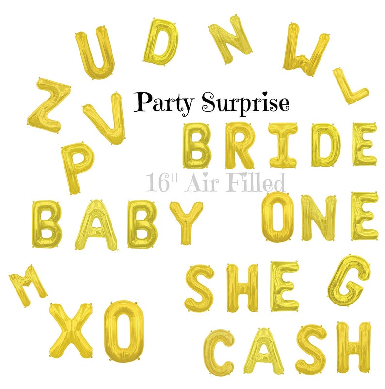 Hashtag Balloons 14 Ampersand Balloons Gold Hashtag Etsy