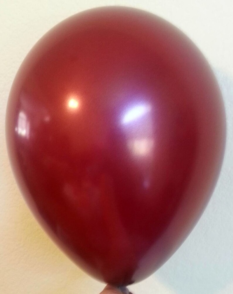 Burgundy Balloons latex Jumbo 36 16 11 5 Sparkling Burgundy balloons Weddings Birthday Graduation Prom Party Balloons by Qualatex
